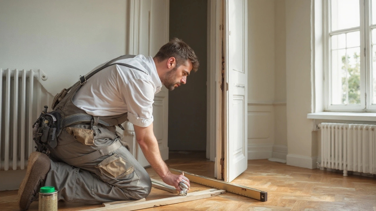 Wie viel Platz zwischen Türzarge und Wand? Richtwerte, Maße & Montage-Tipps