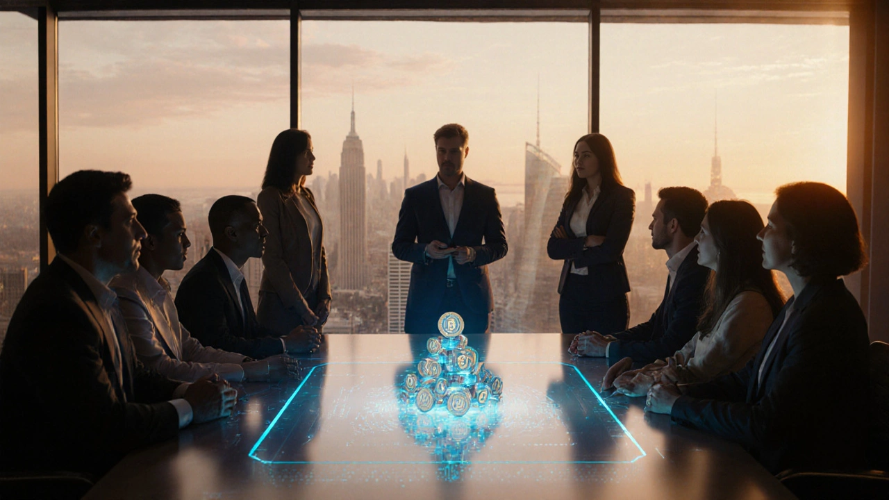 Team und Investoren sehen transparente Token‑Verteilung im Vertrauen.