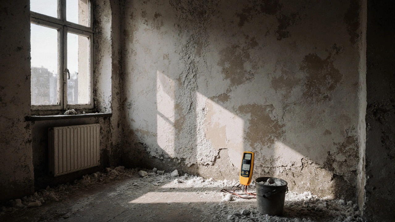 Putzabplatzungen durch Feuchte: Ursachen erkennen und richtig sanieren