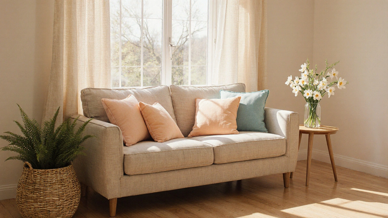 Wohnzimmer saisonal dekorieren: Praktische Ideen für Frühling, Herbst und Winter