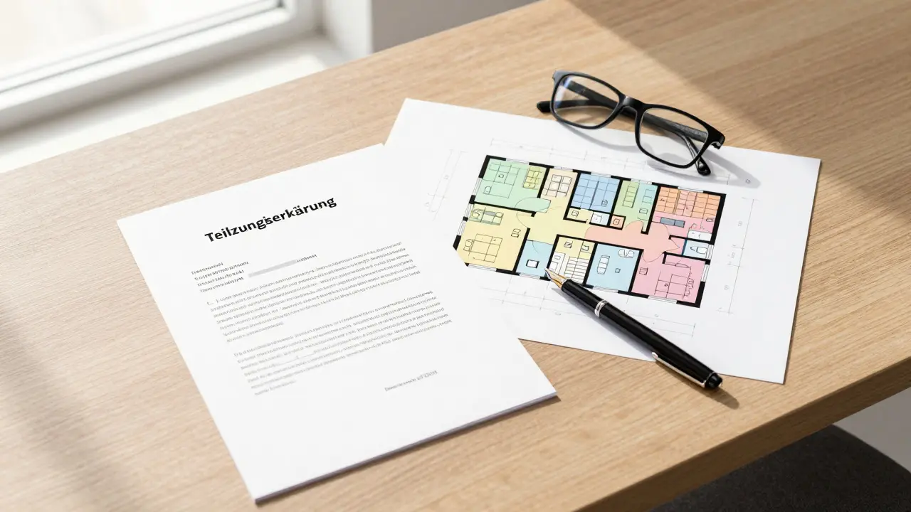 Teilungserklärung bei Eigentumswohnungen: Pflichtangaben und Prüfpunkte