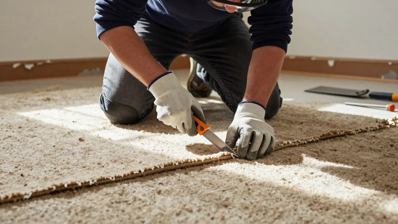 Teppich entfernen und Boden vorbereiten: Schritt-für-Schritt-Anleitung für ein perfektes Ergebnis