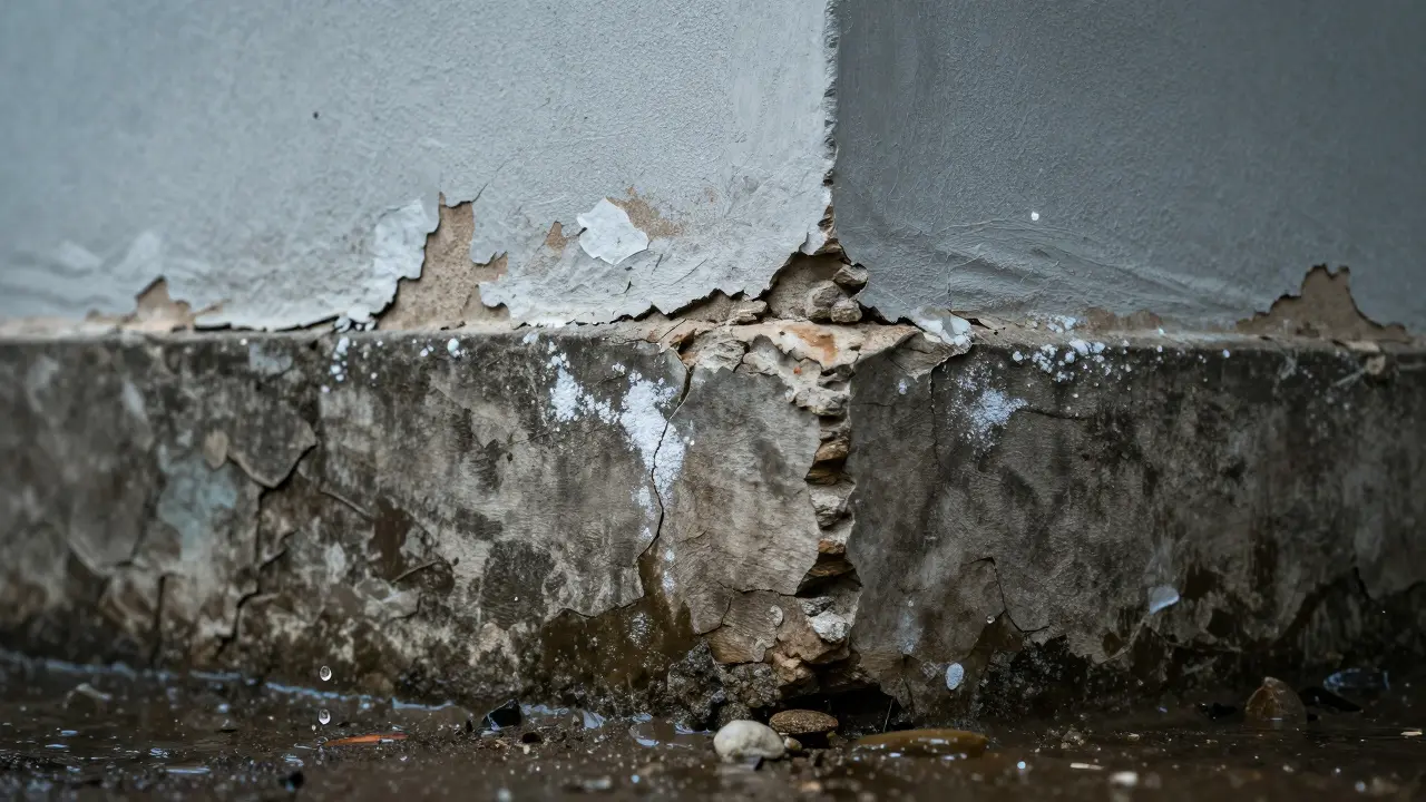 Sockelbereich Abdichten: So schützen Sie Ihre Fassade vor Spritzwasser & Schäden