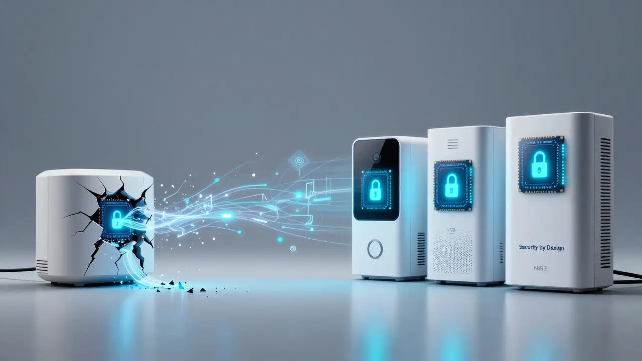 Zukünftige Smart-Home-Geräte mit integrierter Hardware-Sicherheit