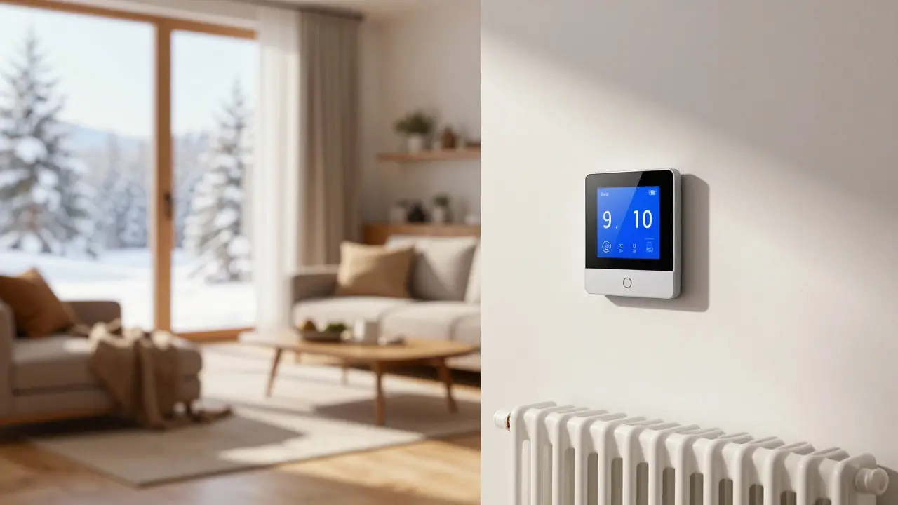 Intelligente Heizungssteuerung: Digitale Thermostate im Wohnhaus