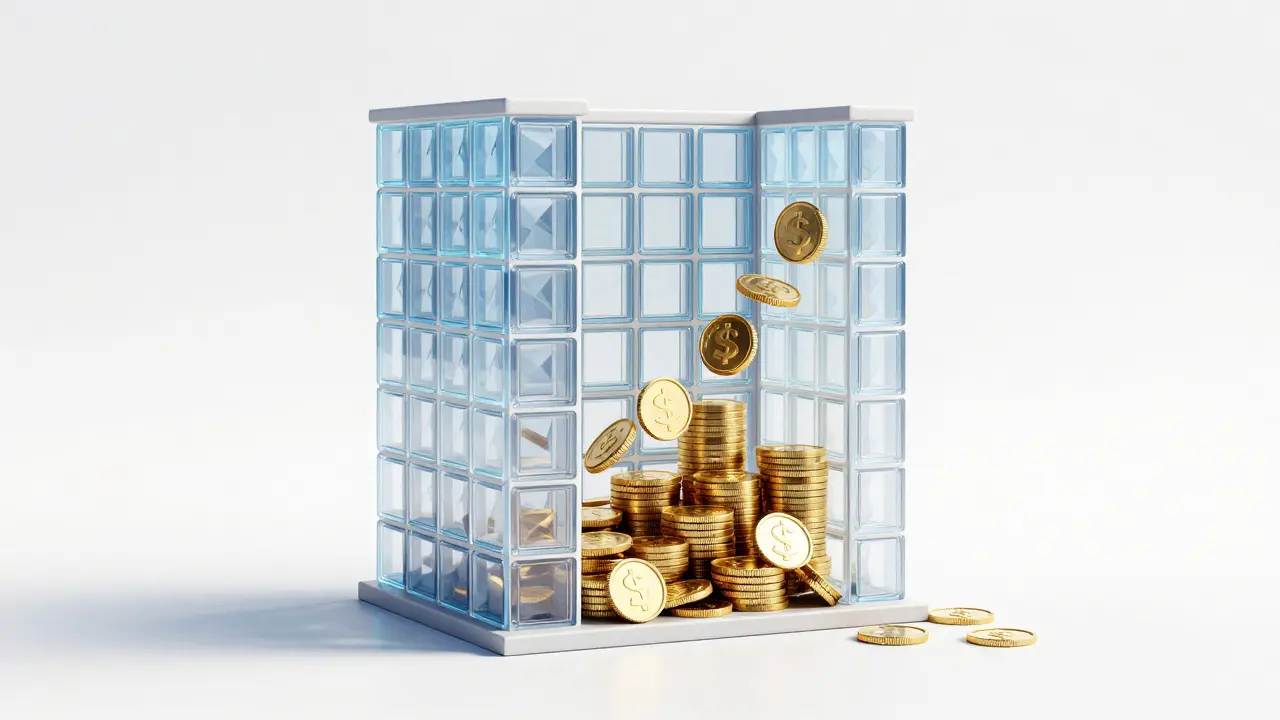 Konzeptillustration: Steuervorteile durch Abschreibung bei Immobilien