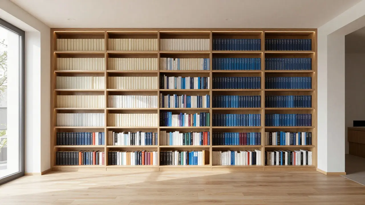 Bücherregale im Wohnzimmer: So gelingt die Bibliotheks-Ästhetik