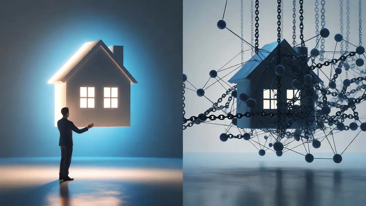 Vergleich zwischen direktem Immobilienbesitz und komplexen Gesellschaftsstrukturen